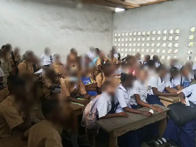Vue de la salle pendant la présentation.